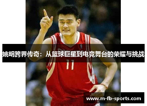 姚明跨界传奇：从篮球巨星到电竞舞台的荣耀与挑战